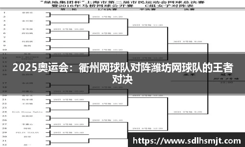 2025奥运会：衢州网球队对阵潍坊网球队的王者对决